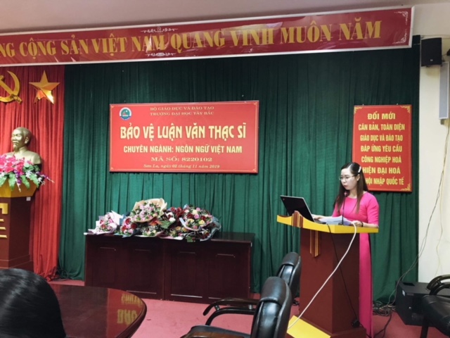 Thạc sĩ Kiều Thanh Thảo - Khoa Tiểu học - Mầm non bảo vệ thành công luận văn thạc sĩ thứ hai, chuyên ngành Ngôn ngữ Việt Nam